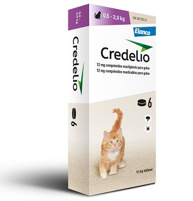 CREDELIO PETIT CHAT 12MG 0,5 - 2KG 6 COMPRIMES