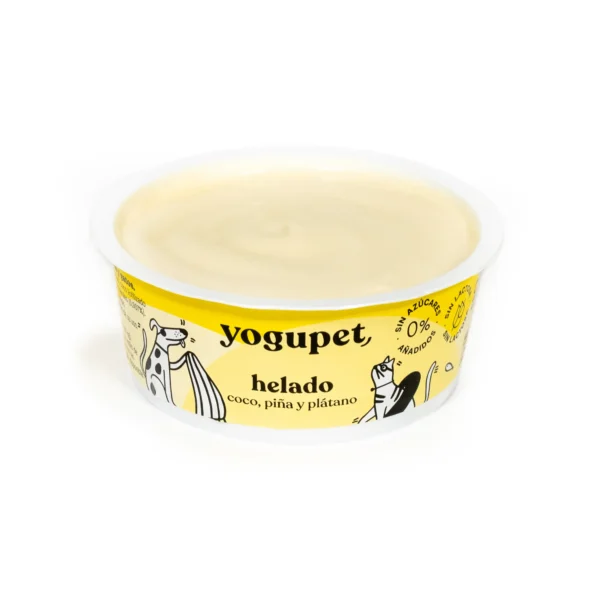 YOGUPET HELADO PERRO/GATO FRUTOS AMARILLOS 4X110GR