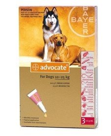 ADVOCATE Solución para Unción Dorsal Puntual para Perros