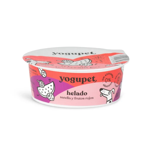 YOGUPET HELADO PERRO/GATO FRUTOS ROJOS 4X110GR