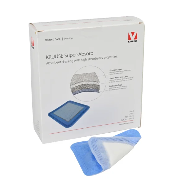 SUPER ABSORB 10X10CM 10UDS KRUUSE