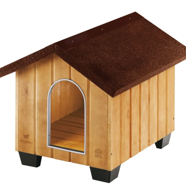 FERPLAST CASETA EXTERIOR MADERA DOMUS SMALL 61X74,5X55CM