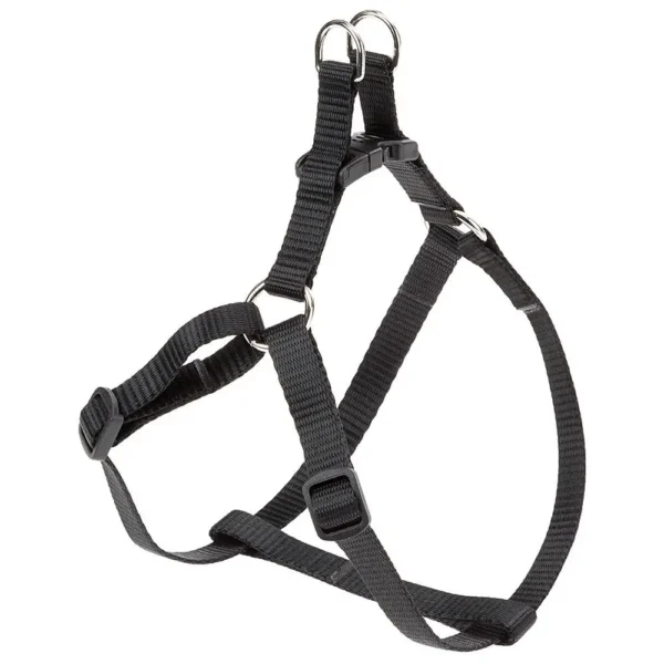 Arnés de Nylon para Perros Grandes FERPLAST Easy P XL Negro