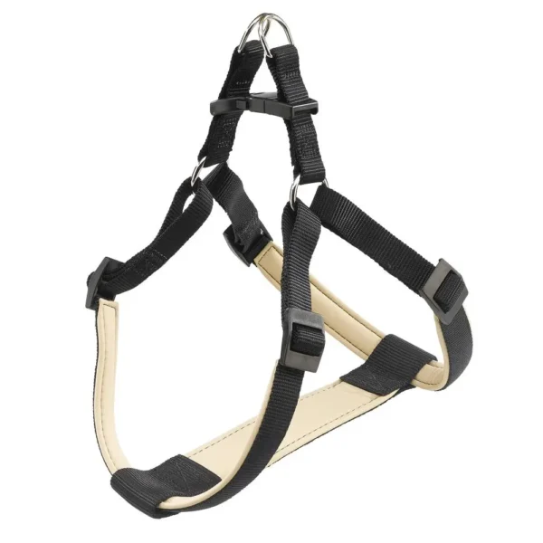 Arnés de Nylon Negro Daytona P M para Perros - FERPLAST
