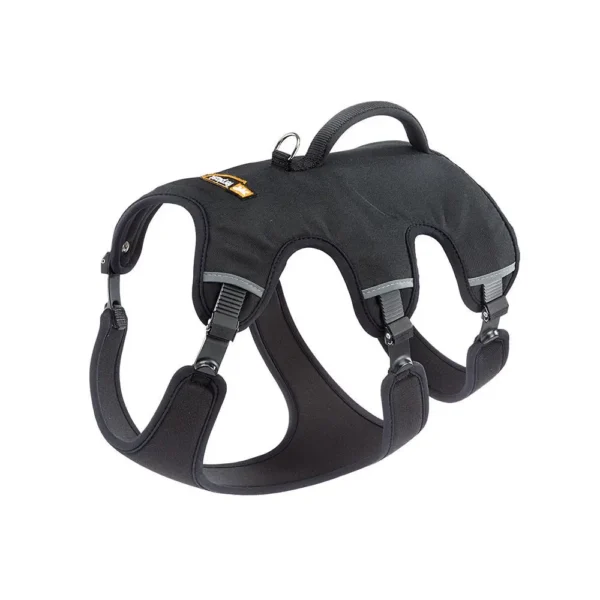 Arnés Ergotrekking Mediano Negro de Ferplast: Comodidad y Seguridad para tu Mascota