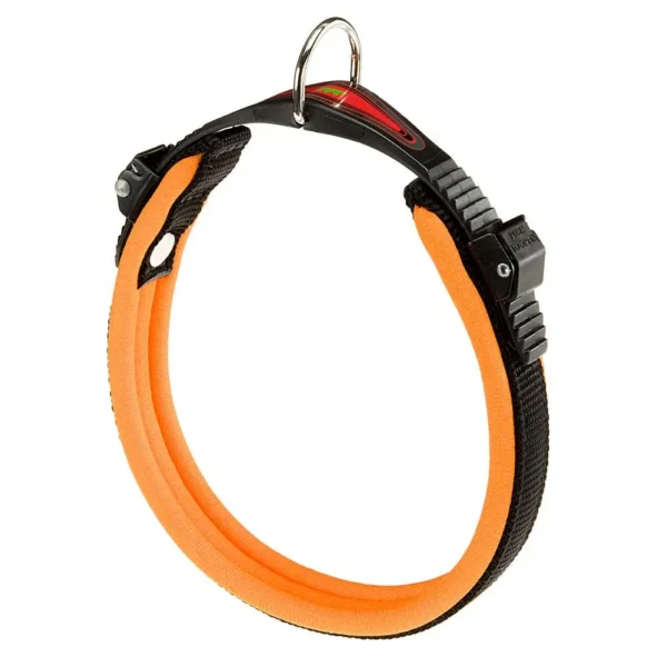 Collar para Perros FERPLAST Ergofluo C25 60 Naranja: Comodidad y Estilo