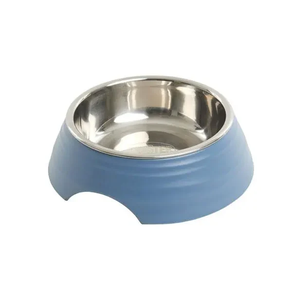 BUSTER COMEDERO MELAMINA AZUL C/BOL ACERO INOX 700ML KRUUSE