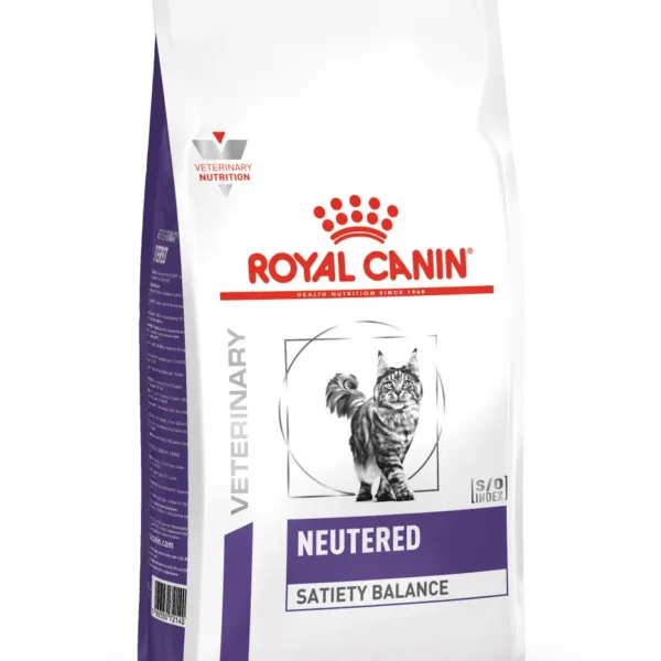 Pienso Royal Vet Feline Neutered Satiety Balance 8kg: Nutrición Óptima para Gatos Esterilizados