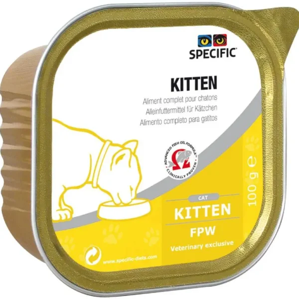 Alimento Premium para Gatitos: Specific Feline Kitten FPW 7x100g - Nutrición Óptima