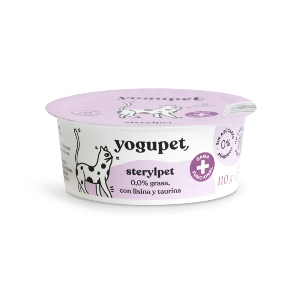YOGUPET YOGURT FUNCIONAL GATO STERYLPET 4X110GR